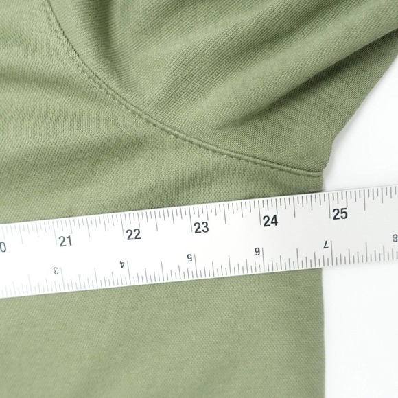 Alfani Polo Shirt Men's Size 2XL Green Long Sleeve Button Regular Fit Collared - Picture 4 of 6